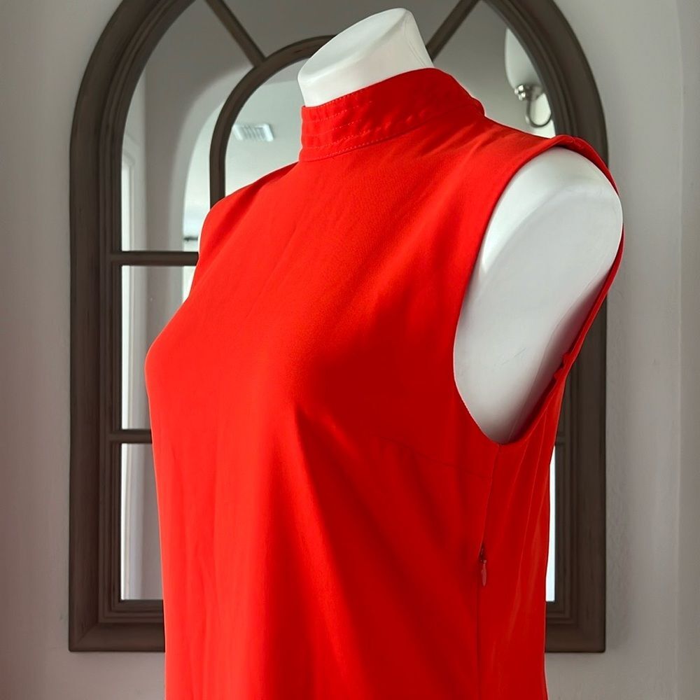 Victoria Beckham Back Tie Midi Shift Dress, Excellent, Size UK 6 US 2 - Picture 12 of 14